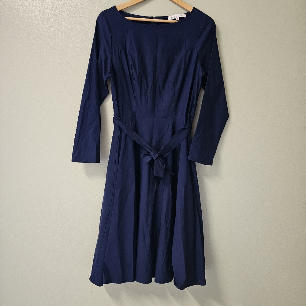 Perfect navy dress😍
